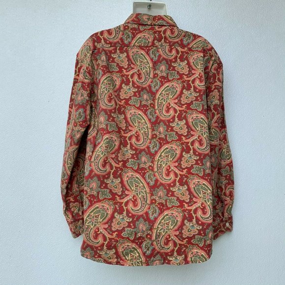 Pepe Jeans London Women's‎ Blouse Size Medium Orang - Picture 7 of 7